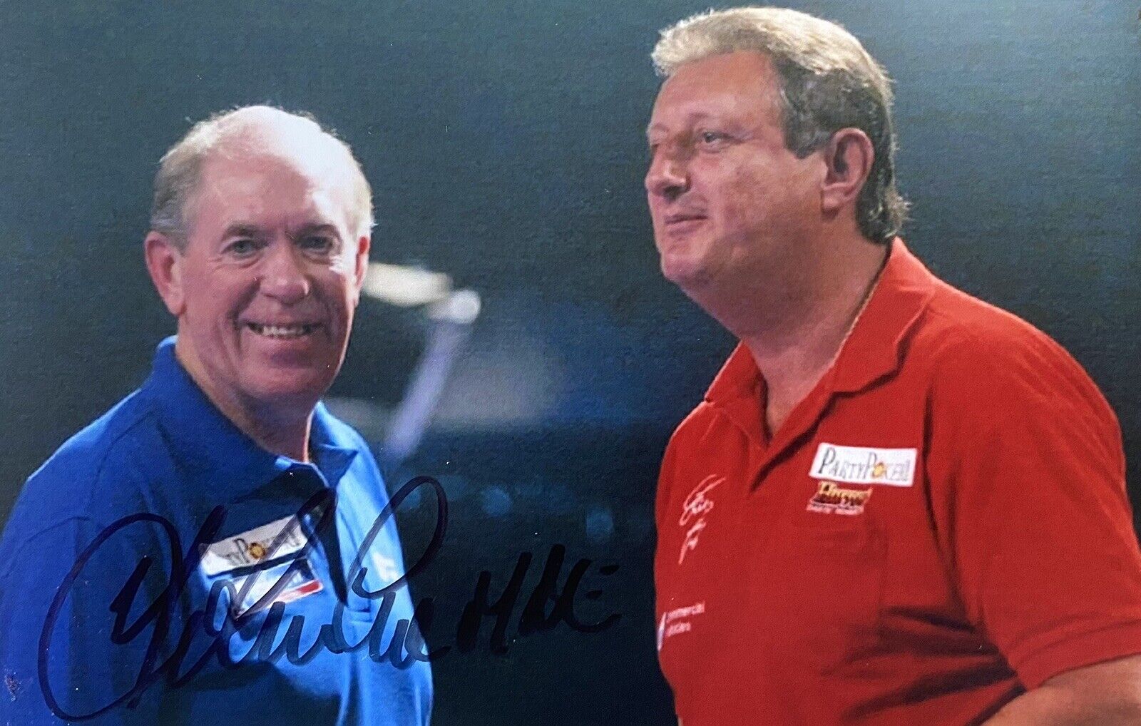 John Lowe Genuine Hand Signed 6X4 Darts Photo Poster painting 3