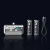 【3C CERTIFIE】Detachable Charging Module &ndash; 22.5W Fast Charging, 5000mAh Battery. Equipped with Replaceable Battery and Dual Type-C/Lightning Plugs, and Allowed on Planes