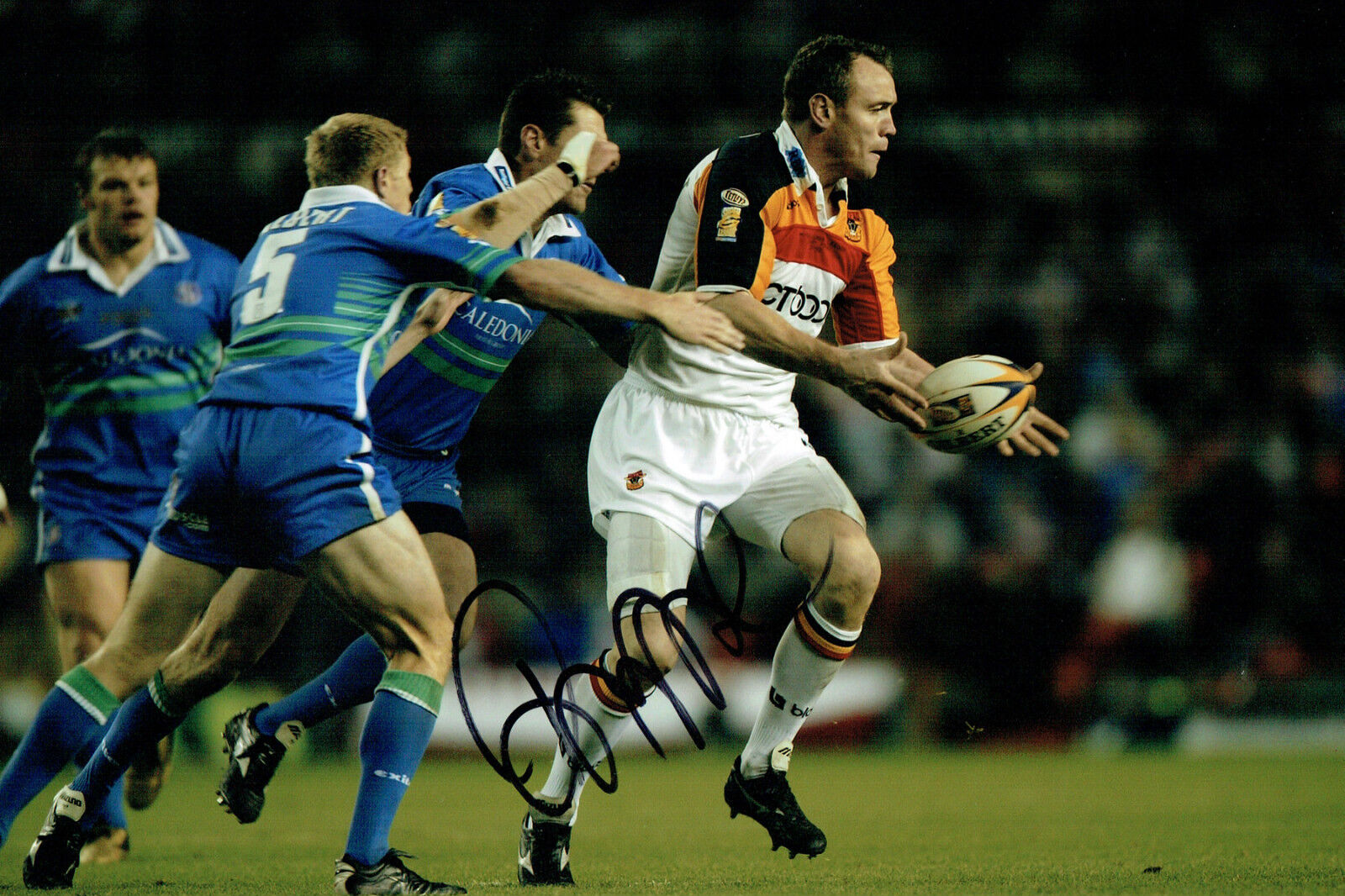 Brian McDERMOTT Bradford Rugby League Signed Autograph 12x8 Photo Poster painting AFTAL COA