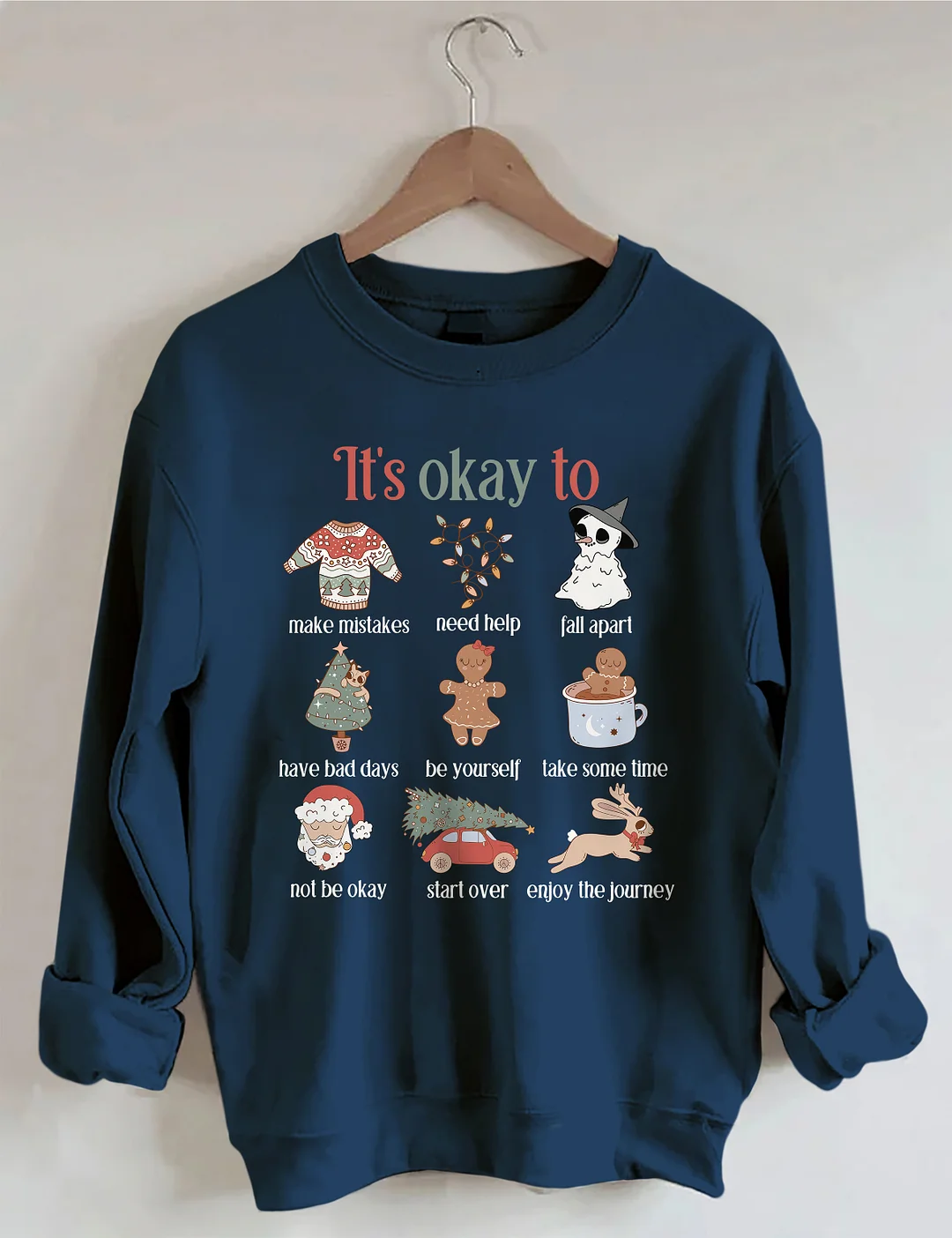 Mental Health Christmas Sweatshirt