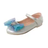 Girl Princess Shoes Bow Knot Small Leather Shoes Soft-soled Single Shoes