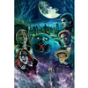 Pet Sematary Graveyard Cat Horror Movies-11CT Stamped Cross Stitch 40*60cm (Big Size)