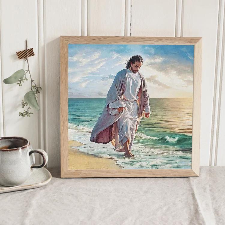 Jesus 30*40cm full square drill diamond painting – Jules' Diamond Art