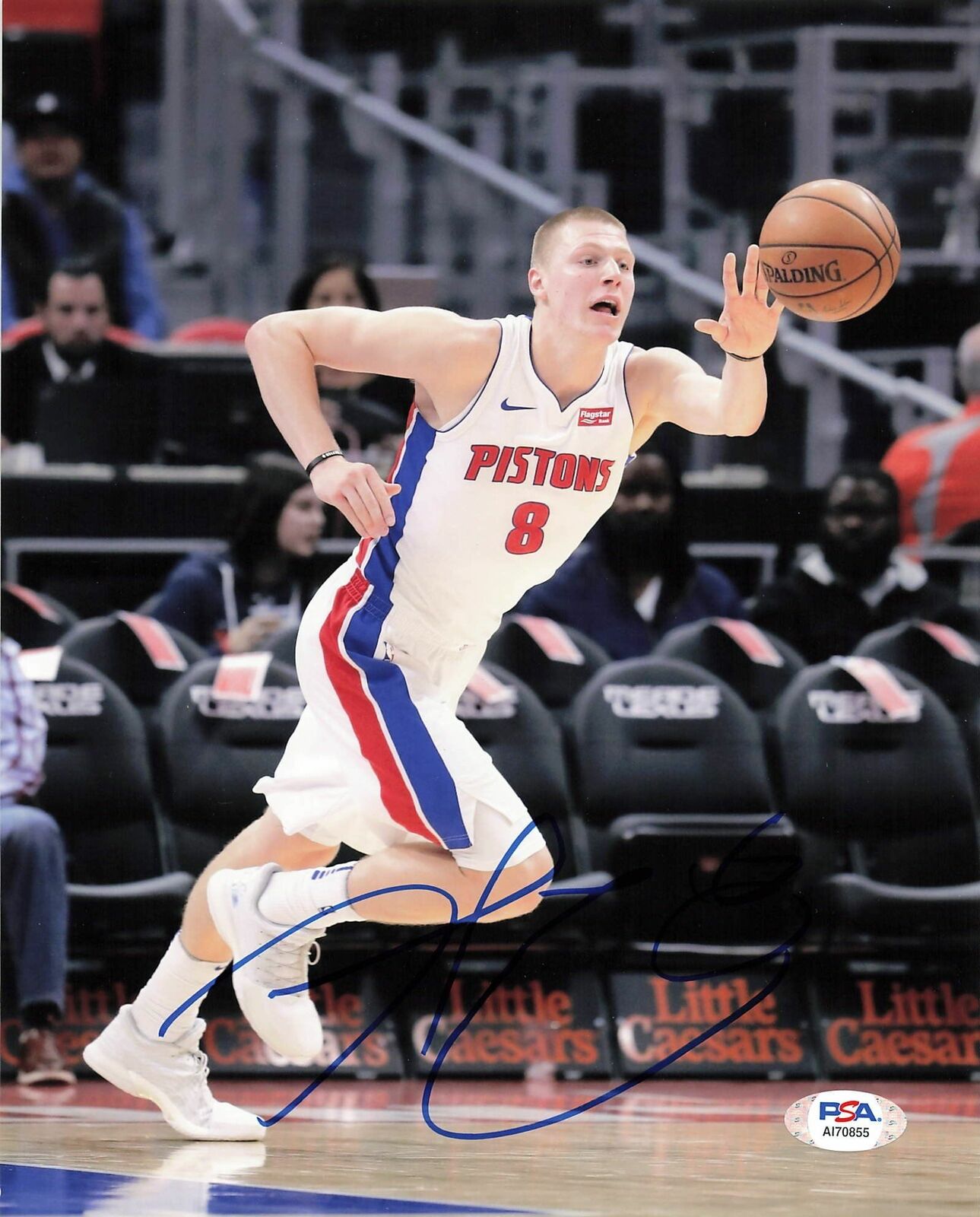 Henry Ellenson signed 8x10 Photo Poster painting PSA/DNA Detroit Pistons Autographed