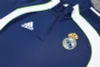 Real Madrid 25-26 1/4 Zip Tracksuit Royal Blue Retro Version Chandal