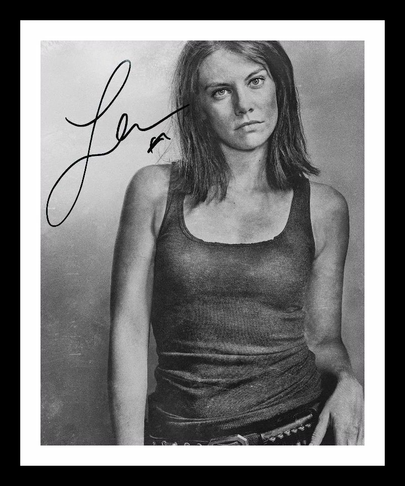 Lauren Cohan - The Walking Dead Autograph Signed & Framed Photo Poster painting 1