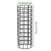 6 Pcs Tree Trunk Protector Metal Plant Guard Protectors with Zip Ties & Stakes