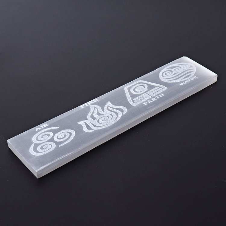 7.7" Selenite Stick with Printing Crystal wholesale suppliers