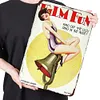 《Pilot Girls》 - Vintage Metal Signs(8*12Inch)-Pin-up-girls