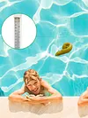 Floating Water Thermometer with Rope Floating Poop Thermometer for Spas Hot Tubs