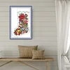 Gabriel Of The Christmas Stocking - 16CT Stamped Cross Stitch 37*52cm/14.57*20.47in