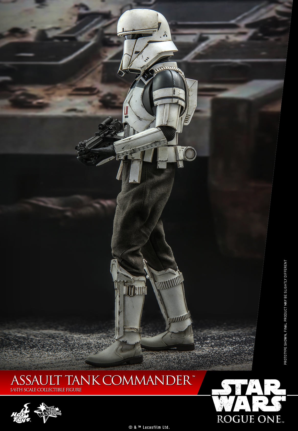 【IN STOCK】Hottoys MMS587 Rogue One Assault Tank Commander 1/6 Scale Action Figures