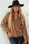 Always Sweet Plush Half-Zip Pullover