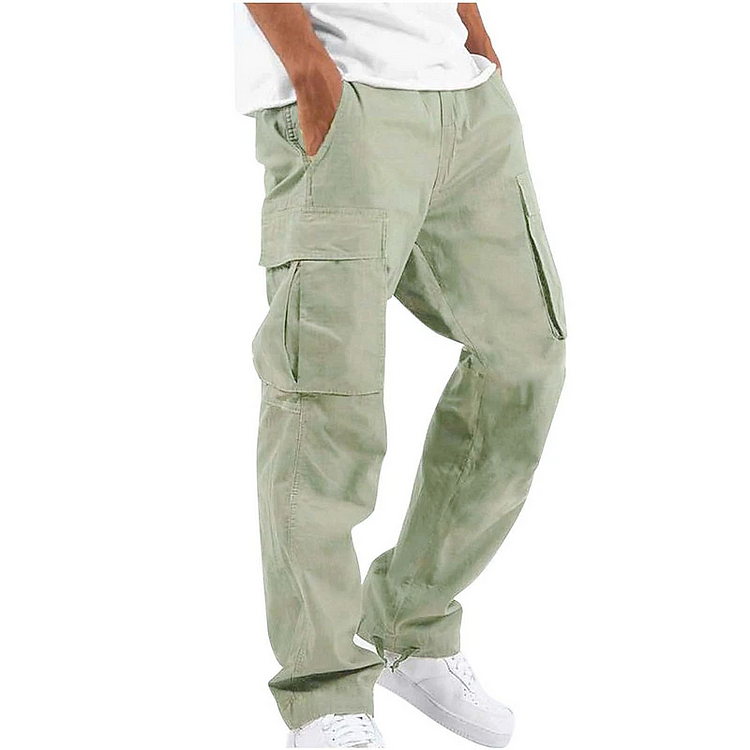 Men's Multi Pocket Cargo Tactical Work Pants