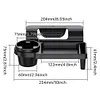 Side Window Backseat Hanging Organizer with Cup Holder Car Side Door Storage Box