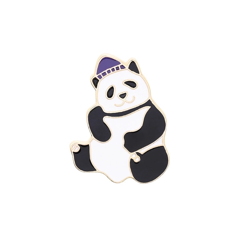 Cute Bear Panda Cat Alloy Women’s Brooches