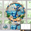 2D Flat DIY Anchor Diamond Art Pendant Double-Sided Diamond Painting Set