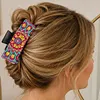 Mandala DIY Diamond Painting Claw Clips for Adults Beginners Diamond Art Western Hair Clips Anti-Slip Design for Women Long Short Hairstyle Jewelry Supplies