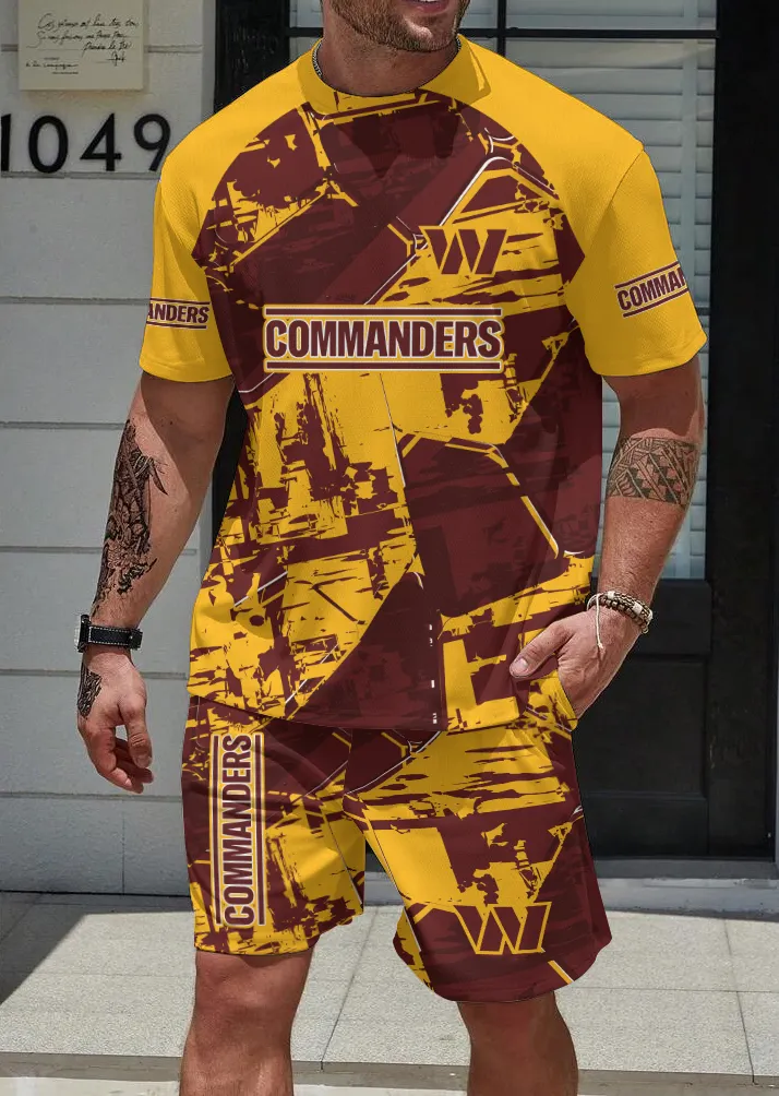 Washington Commanders Limited Edition Top And Shorts Two-Piece Suits