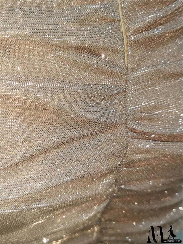 MidiSono - Stylish Casual Shiny Design Sexy Slim Mini Slip Dress