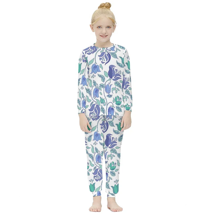 Girl's Suit Floral