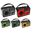 16000mAh AM/FM/WB NOAA Emergency Weather Radio Hand Crank/Solar/Type-C Charging
