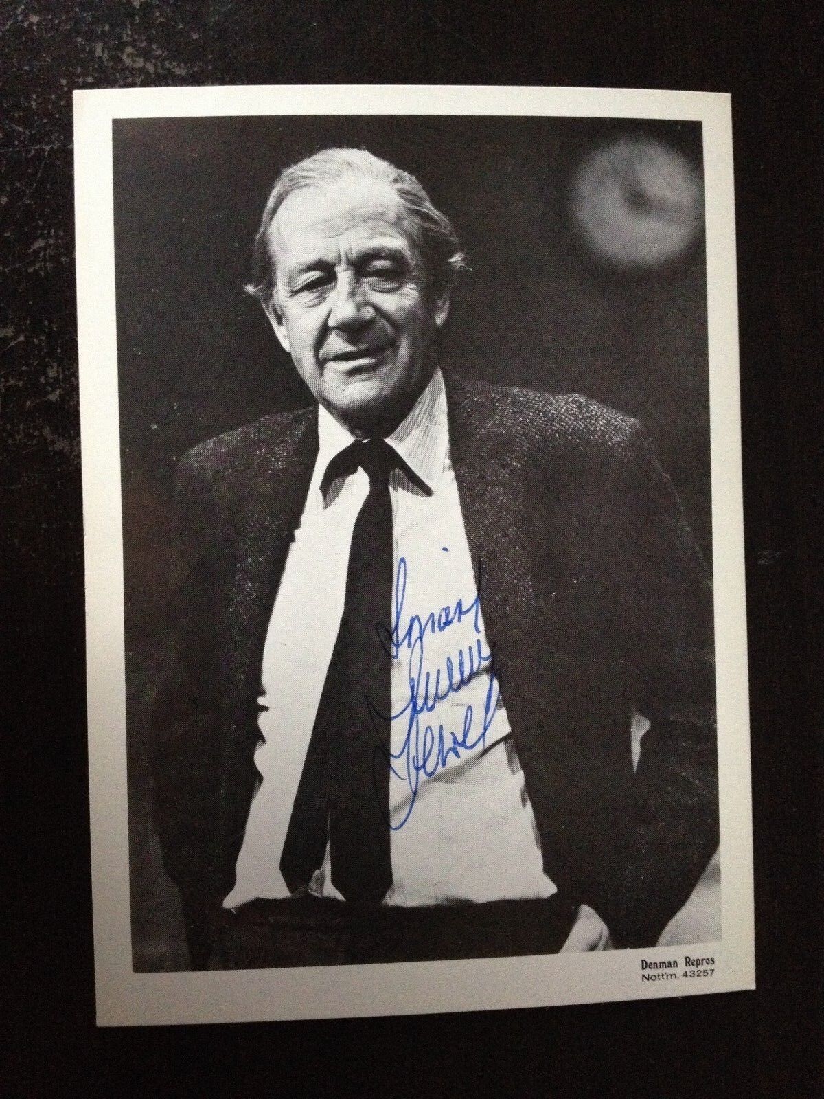 JIMMY JEWEL - ACTOR AND COMEDY ENTERTAINER - EXCELLENT SIGNED Photo Poster paintingGRAPH