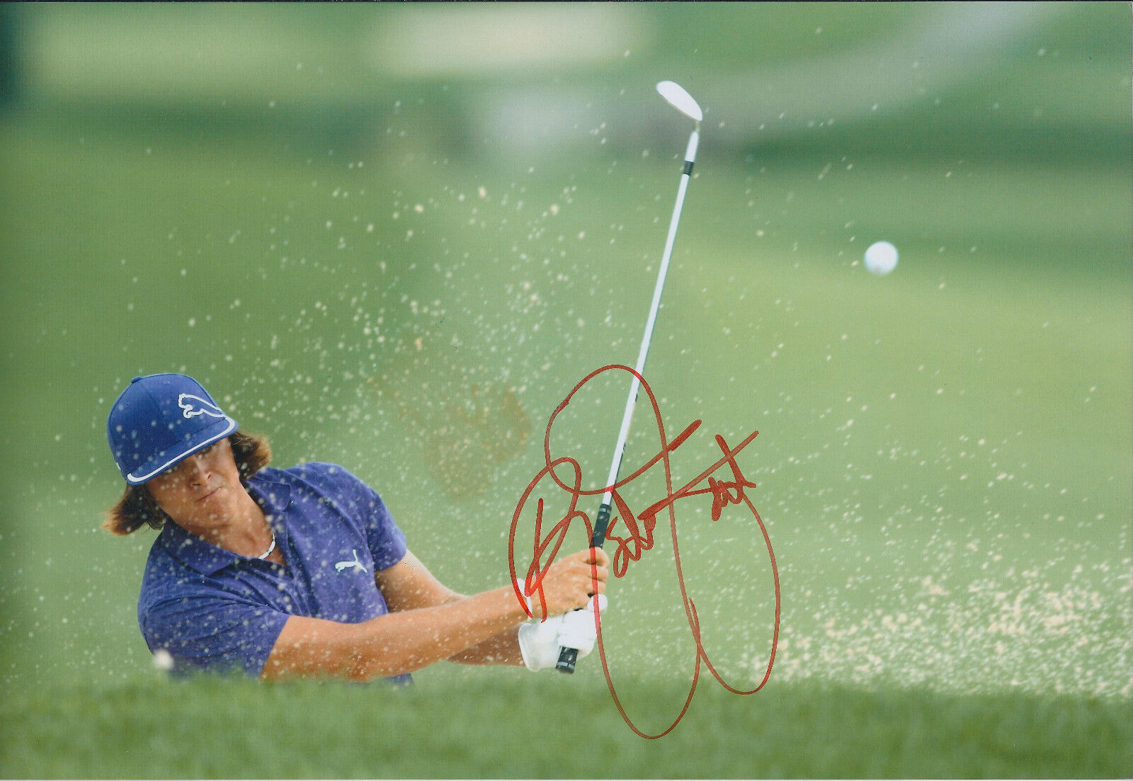 Rickie FOWLER SIGNED Autograph 12x8 Photo Poster painting AFTAL COA RYDER Cup Player