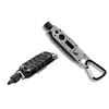 Mini Multi-Tool Set Multifunctional Screwdriver with LED EDC Keychain Shape Screwdrivers Wear Resist Stainless Steel Phillips Screwdriver For Daily Life And Outdoor Activities