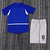 2002 Retro Brazil Away Football Shirt 1:1 Thai Quality Kids Size