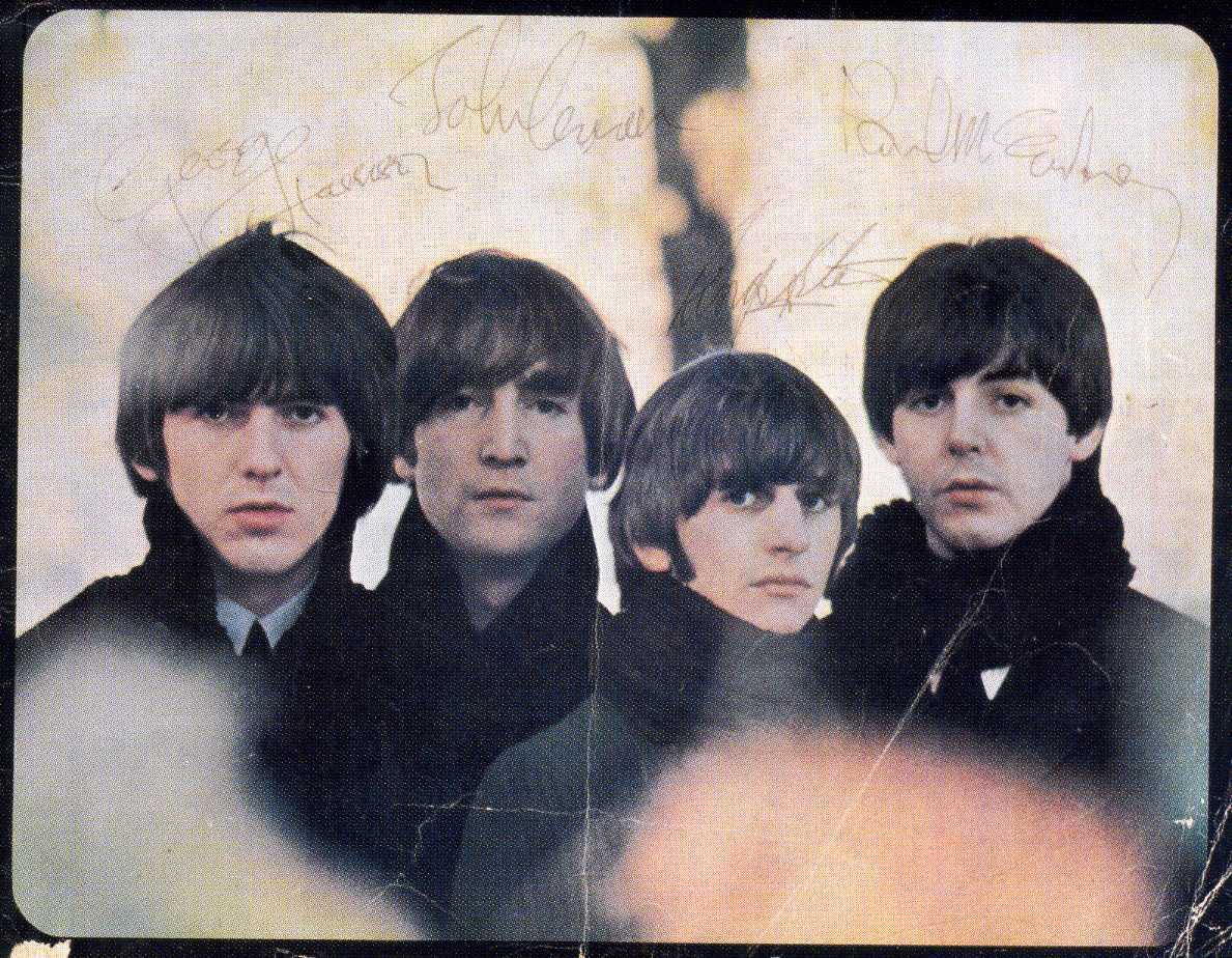 THE BEATLES Signed '1965 Colour' Photo Poster paintinggraph - Pop Group / Fab Four - preprint