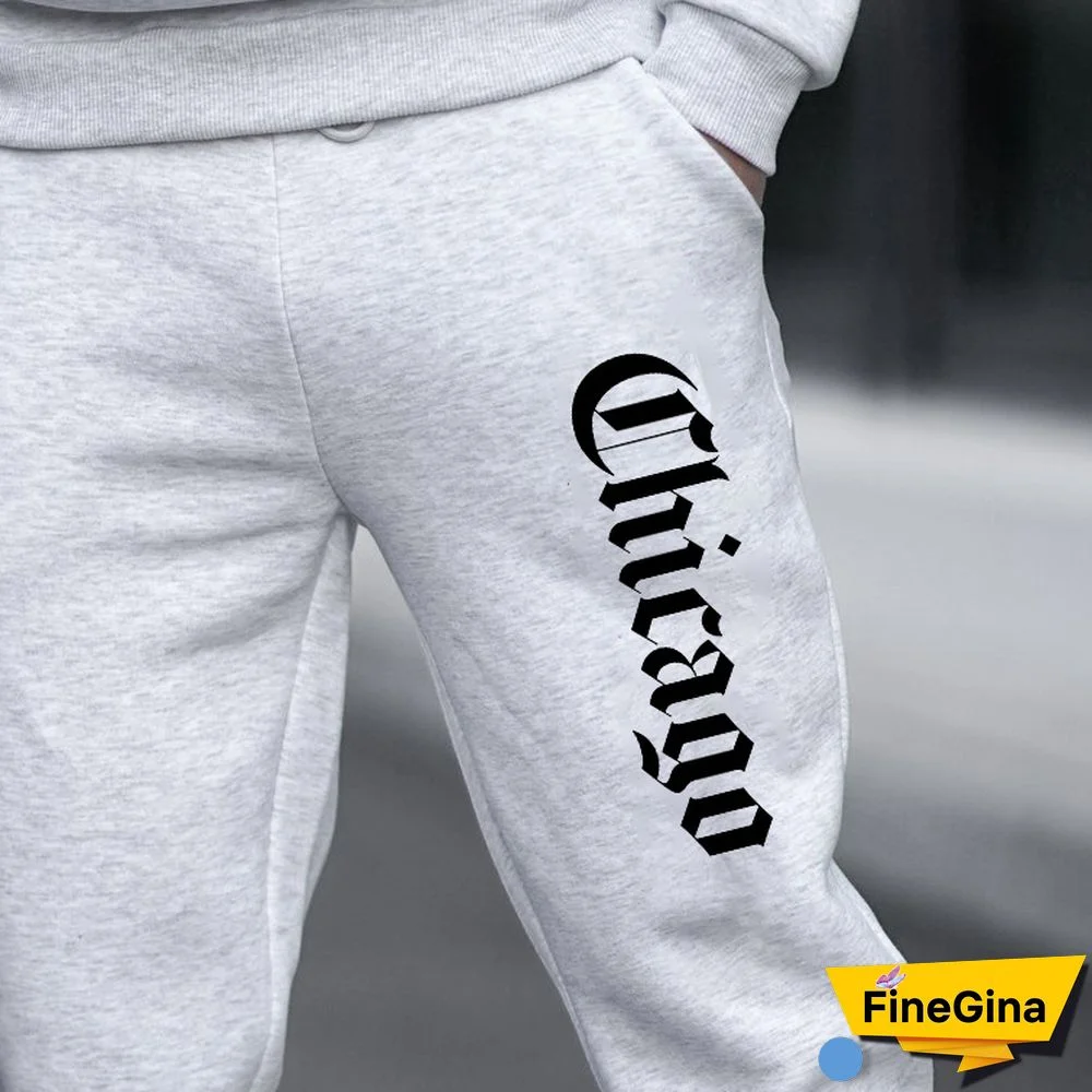 Chicago Print Sweatpants