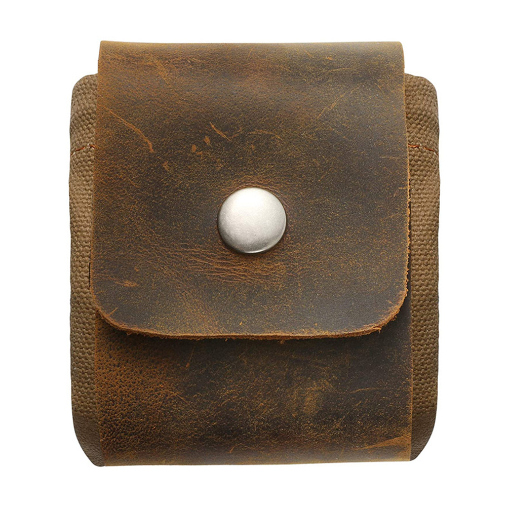 

Leather Canvas Bushcraft Bag Foraging Hiking Camp Garden Waist Belt Pouch, 501 Original