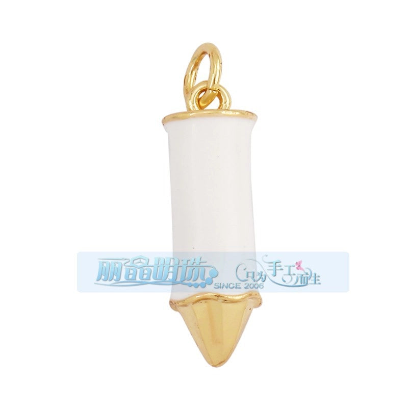 1 Piece 27*7.5mm 6*24mm Copper Lightning Pendant Jewelry Accessories