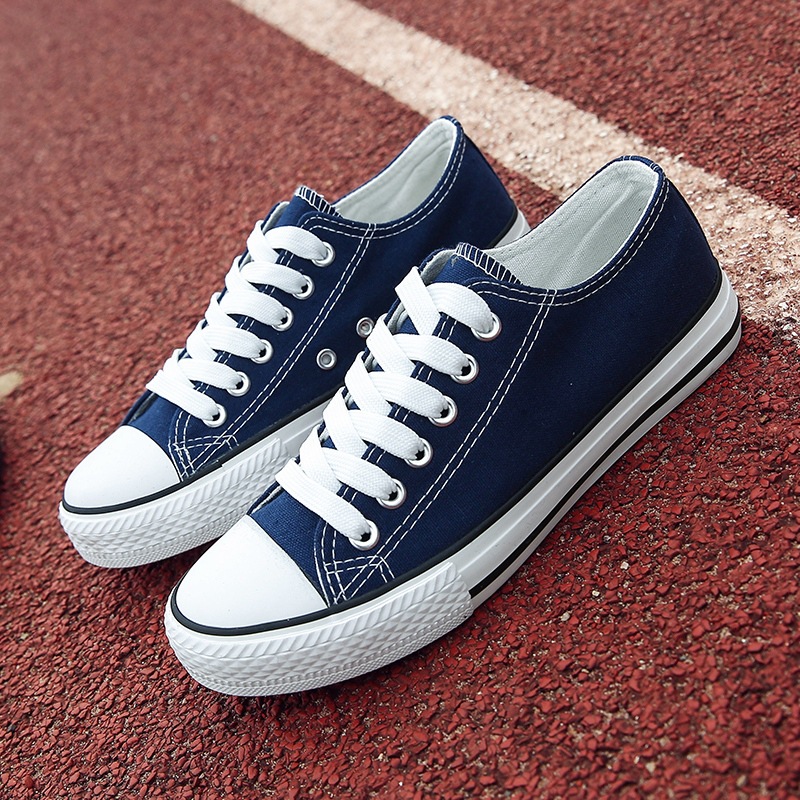 2022 women's spring new canvas shoes 