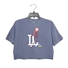 Los Angeles Dodgers Grand Slam Crop Top
