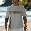 Men's Vintage Surf Graphic Print T-shirts by Inlyline