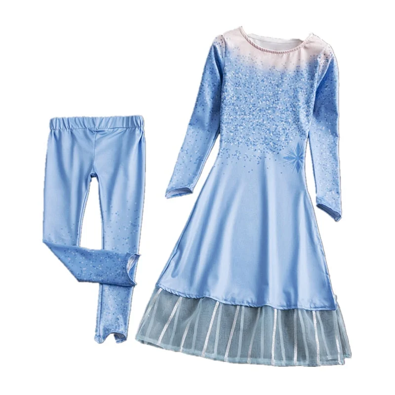 Girls Party Dress Up Princess Costume Kids Halloween Cosplay Costume Baby Girl Princess Dress Christmas Dress