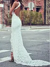 Lace Split-Joint Split-Front Mermaid Maxi Dress
