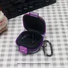 TPU Earphone Case Fit for Anker Soundcore P31i with Safety Lock and Carabiner TPU Shockproof Cover Anti Drop Earbuds Accessories