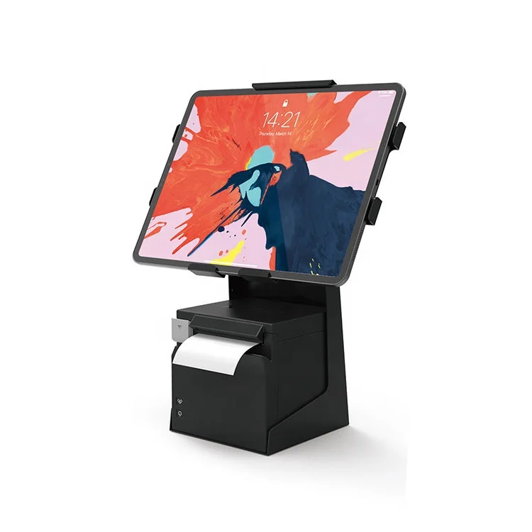 RFID Pos Terminal Display Stand Flexible Tablet Fitting Tablet Pos Stand For 9.7''-12.9''