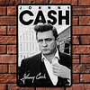 Johnny Cash - Vintage Metal Signs - 20*30cm/30*40cm - Music