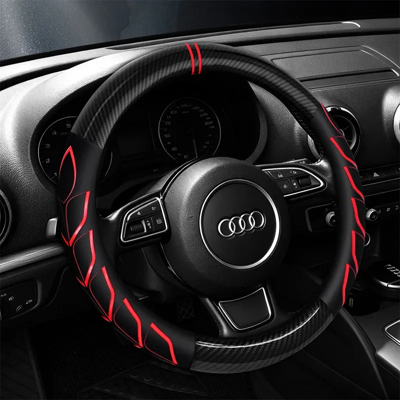carbon fiber steering wheel cover
