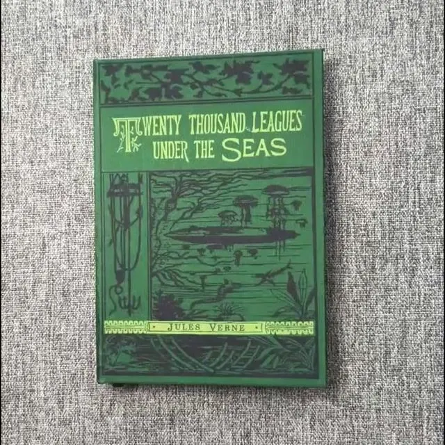 Twenty Thousand Leagues Under The Seas by Jules Verne Book Wallet