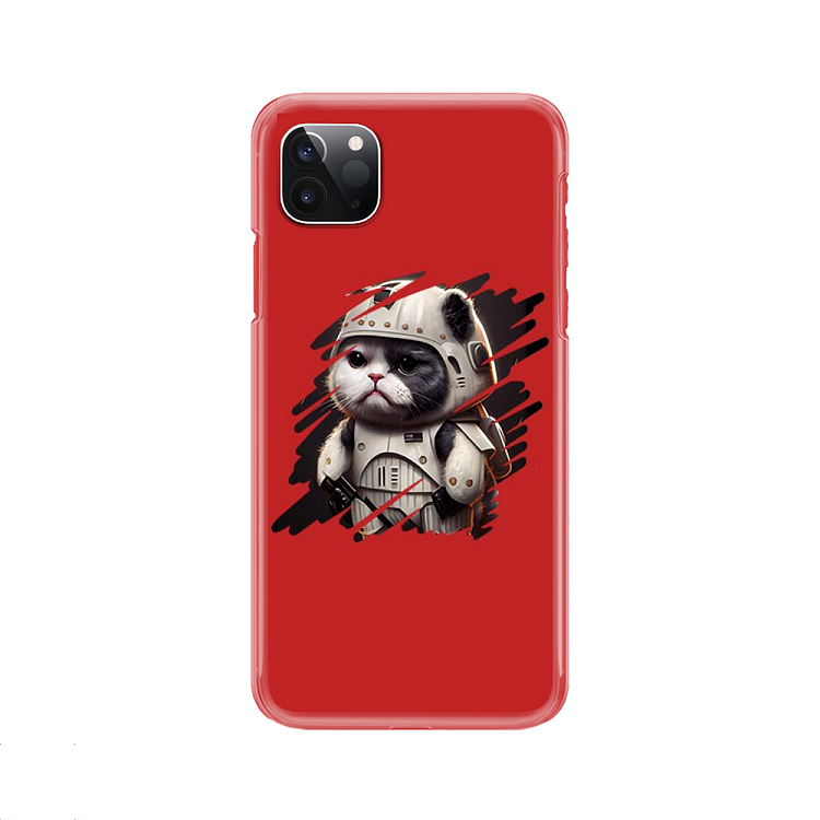 Cute Stormtrooper Meow, Cat iPhone Case