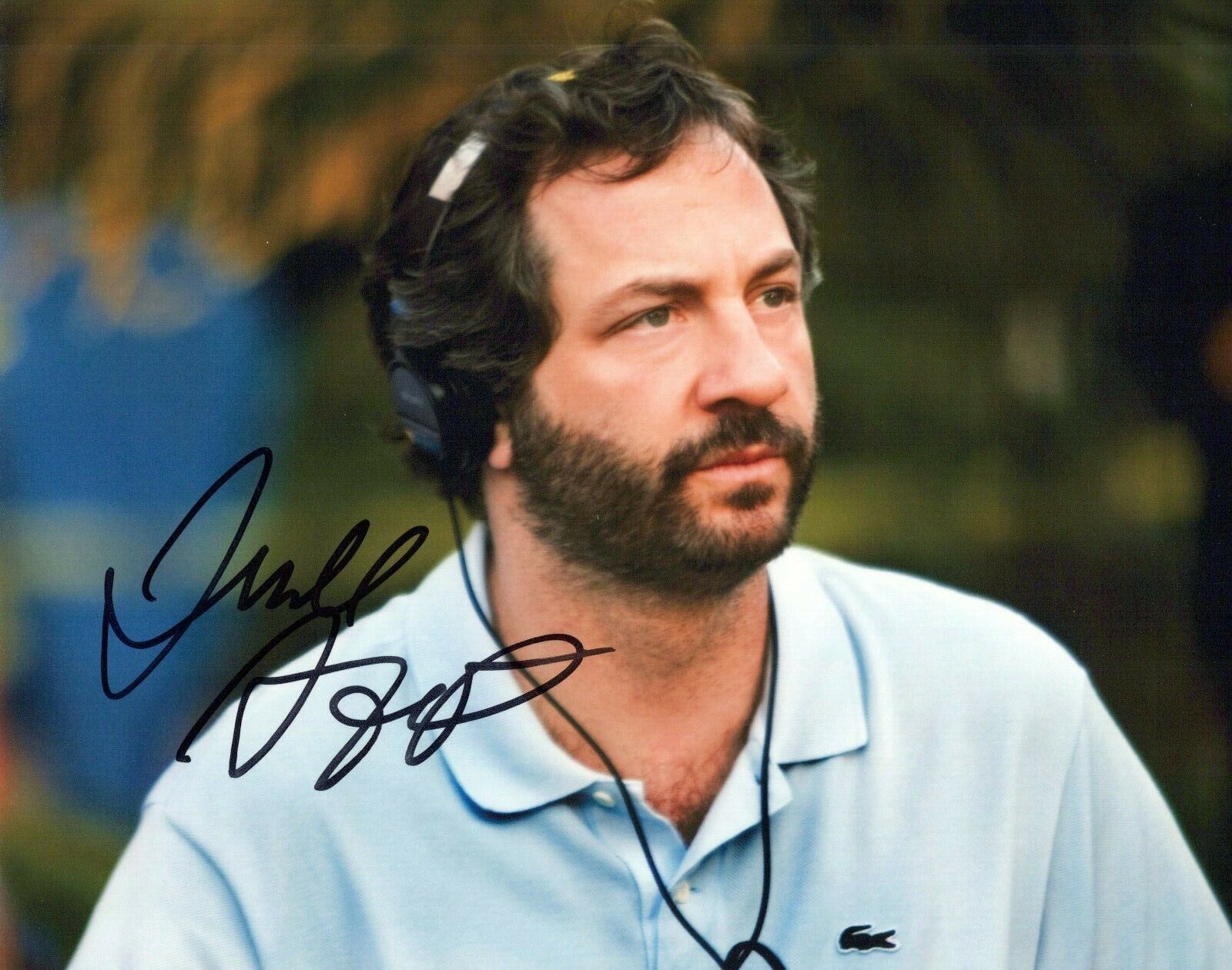 Judd Apatow head shot autographed Photo Poster painting signed 8x10 #3