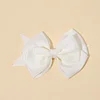 Cute Plain Colors Bowknot Hair Pin for Baby Girls