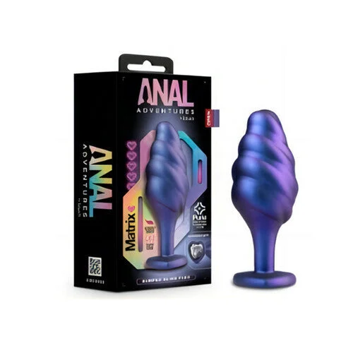 Allurtoys Pearl Color Creative Shape Silicone Anal Butt Plug