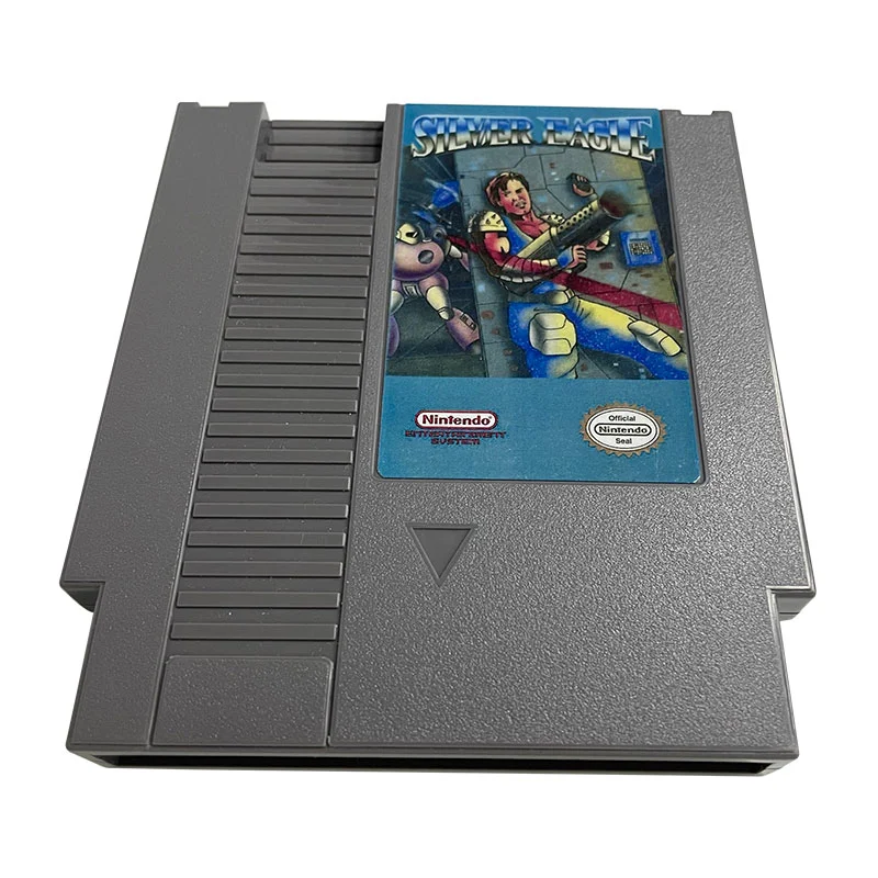 Silver Eagle For Nintendo NES - 8 Bit Game Cartridge