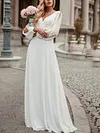 Wet Look Lacy Long Sleeves Maxi Dress